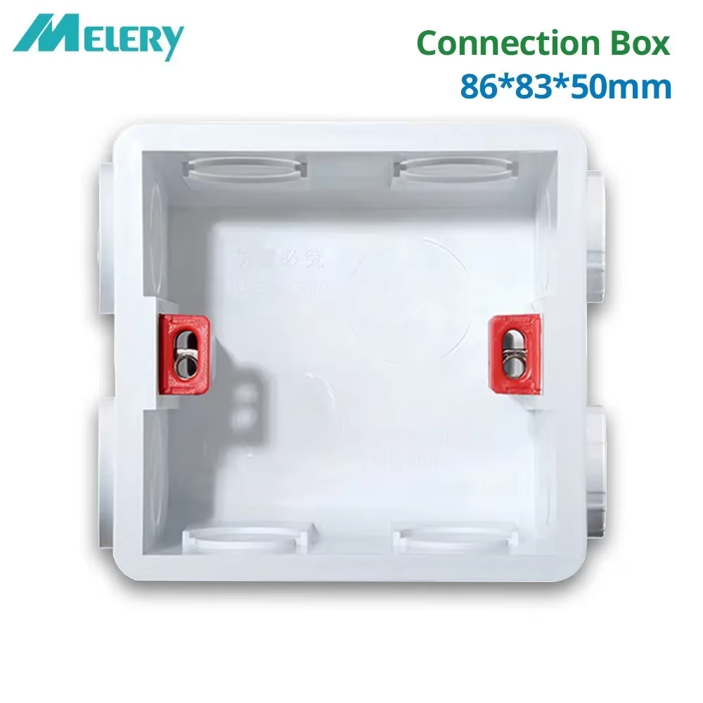 Boîtier de montage Melery pour interrupteur mural et prise 86*86mm