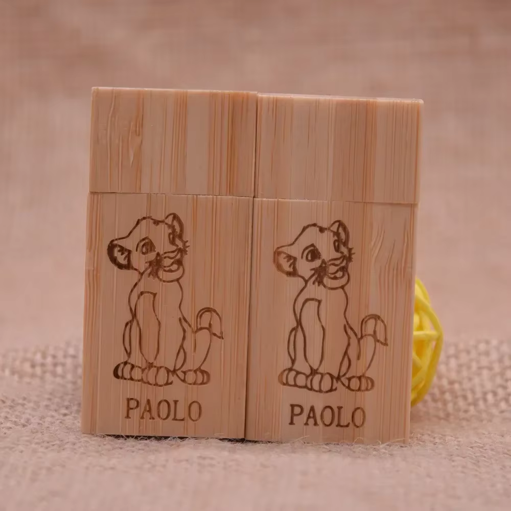 Clé USB 2.0 en bois, 128 go 64 go 32 go 16 go 8 go, pour photographie, cadeau de mariage, Logo personnalisé gratuit, vente en gros, 20 pièces/lot
