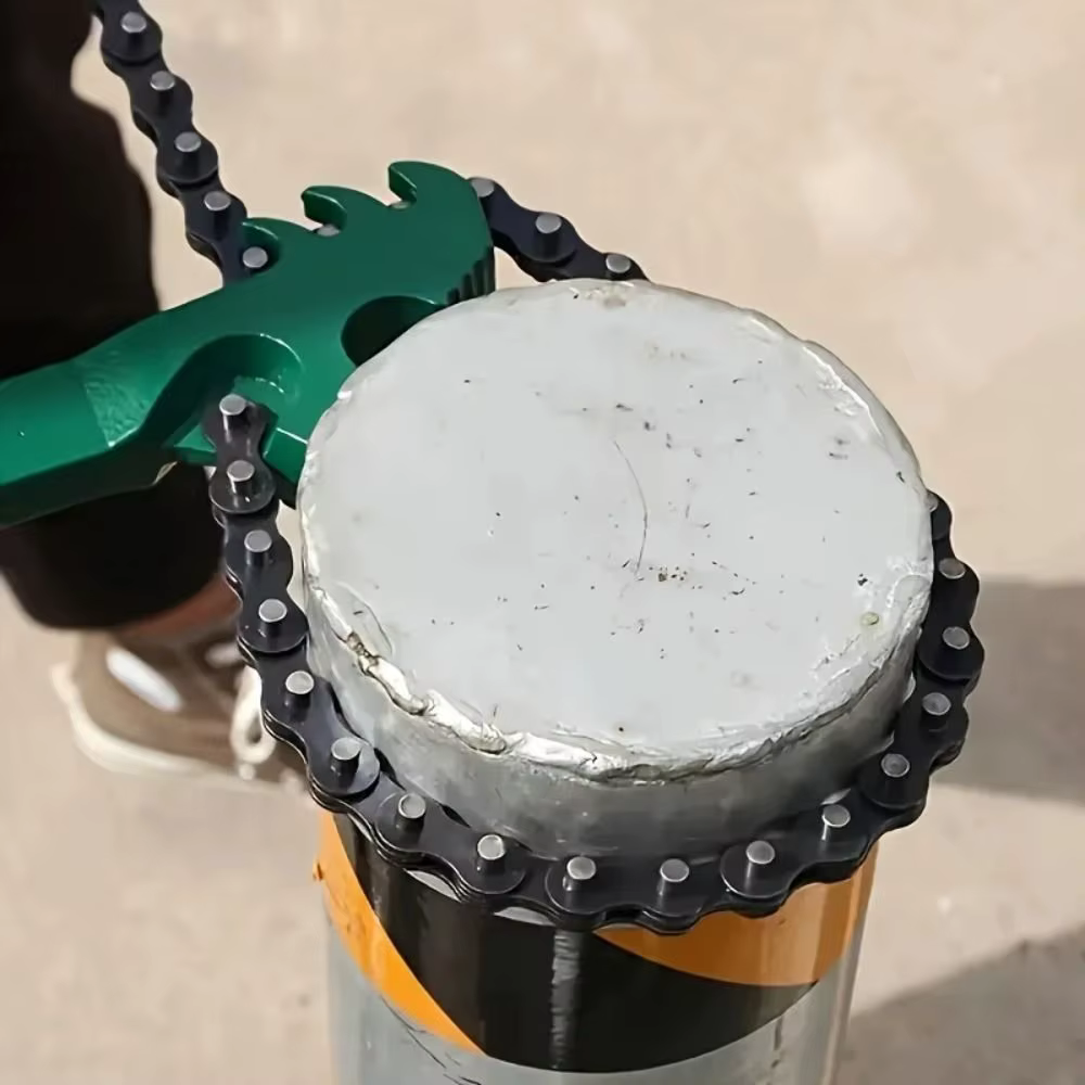 Clé de filtre à chaîne de Construction en acier