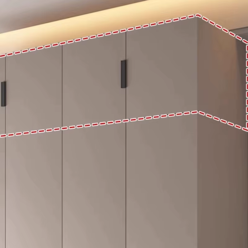 Armoire d'angle moderne de luxe, gain de place, pour chambre à coucher, organisateur en bois, meubles pour la maison