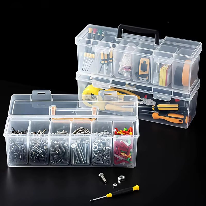 Boîte de rangement de pièces d'outils