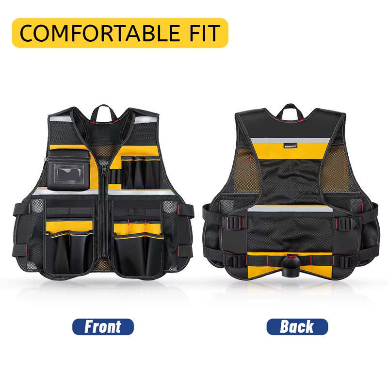 Sac à outils, support de sac de rangement pour gilet à outils