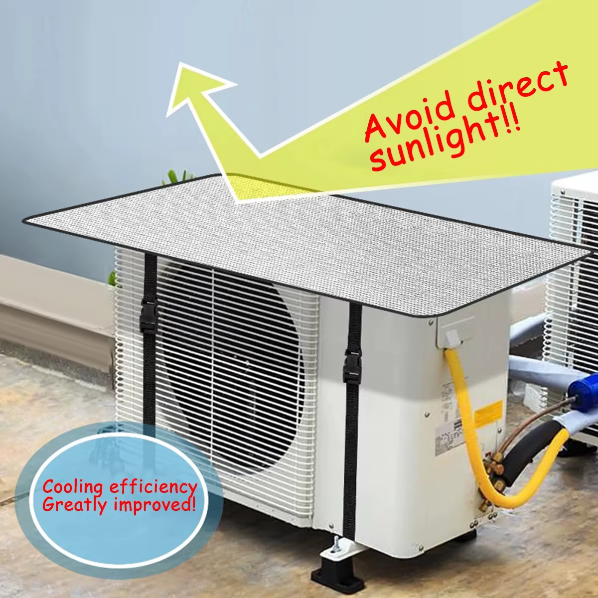 Housse de protection extérieure pour climatiseur