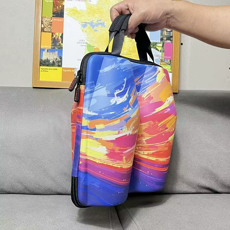 Sac de transport portable pour 2 verres à vin rouge, housse de protection extérieure étanche, boîte de rangement pour verres à pied haut de Bourgogne
