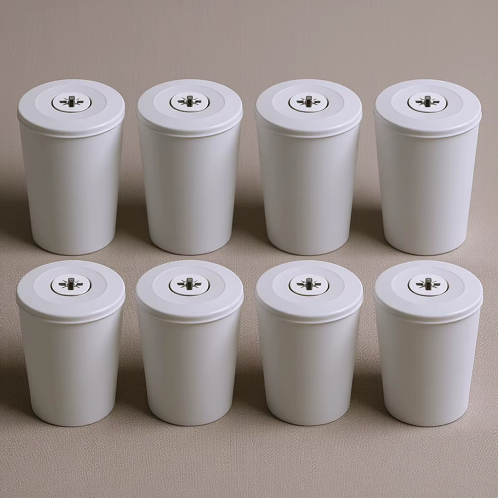8 pièces volets à roulettes arrêt tampon limiteur bouchons en plastique robuste volet réparation remplacement