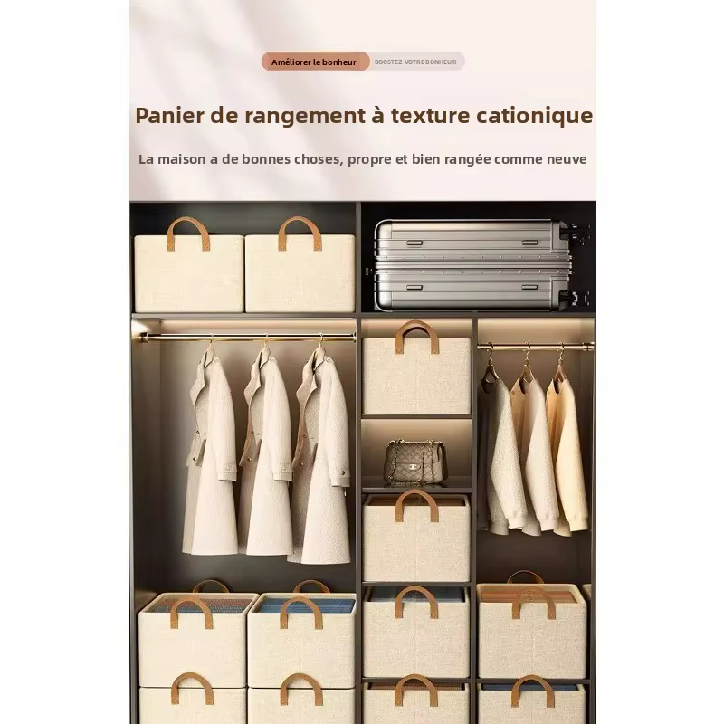 Boîte de rangement domestique