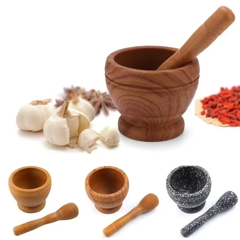 Ensemble de mortier et pilon en résine