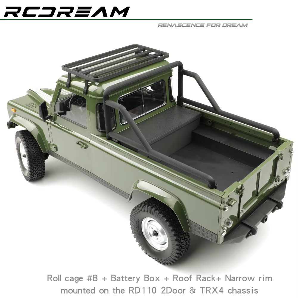 Boîte à batterie de simulation RCDream