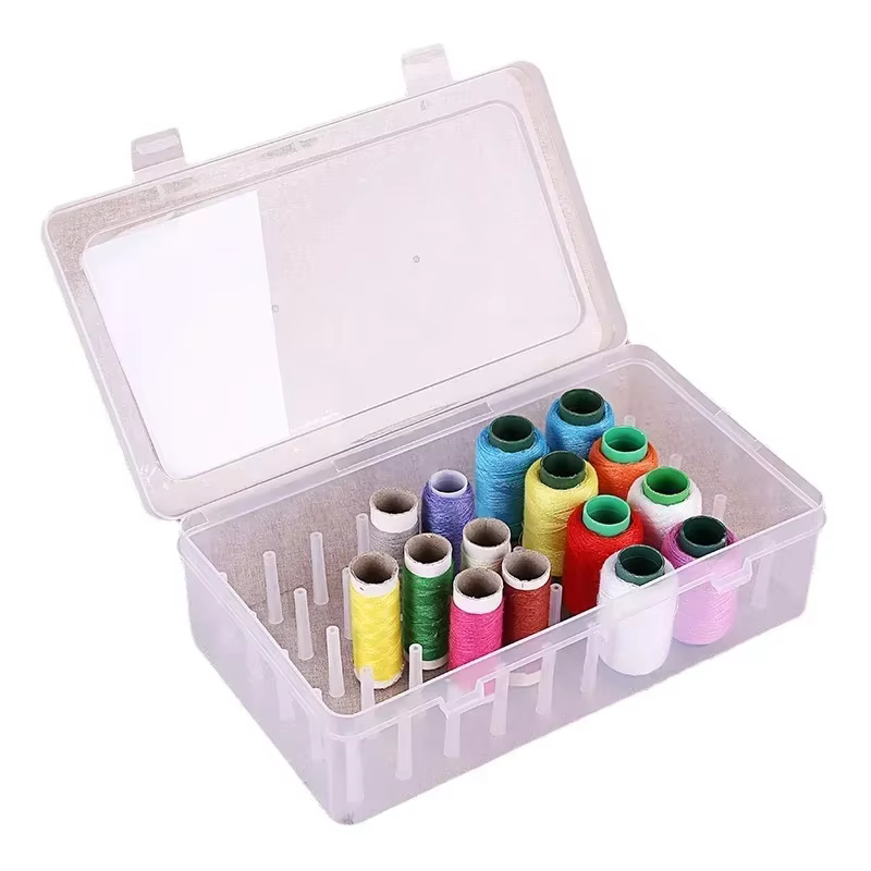 Boîte de rangement de fil à coudre 42 grilles