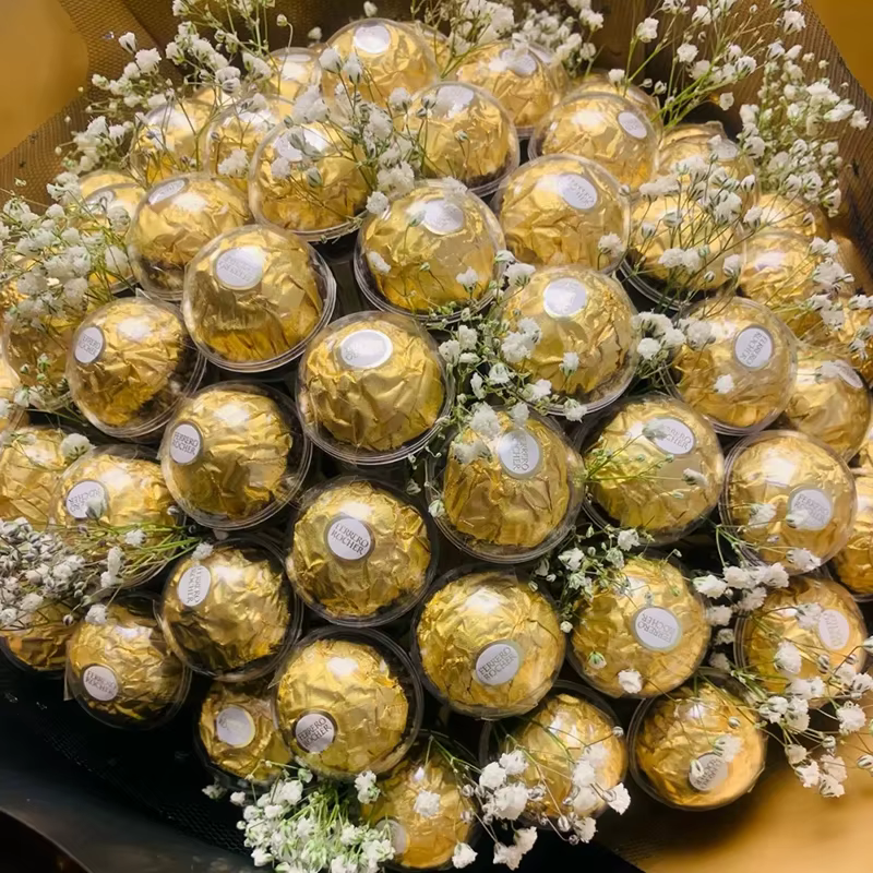 Boîte d'emballage de chocolat transparente, 5/10/20 pièces, bricolage de bonbons, Bouquet de chocolat, supports de fleurs, décor de fête d'anniversaire de mariage, boîte cadeau de saint-valentin
