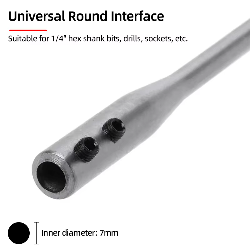Tige de connexion d'extension de perceuse 150/300/173mm 1/4 "