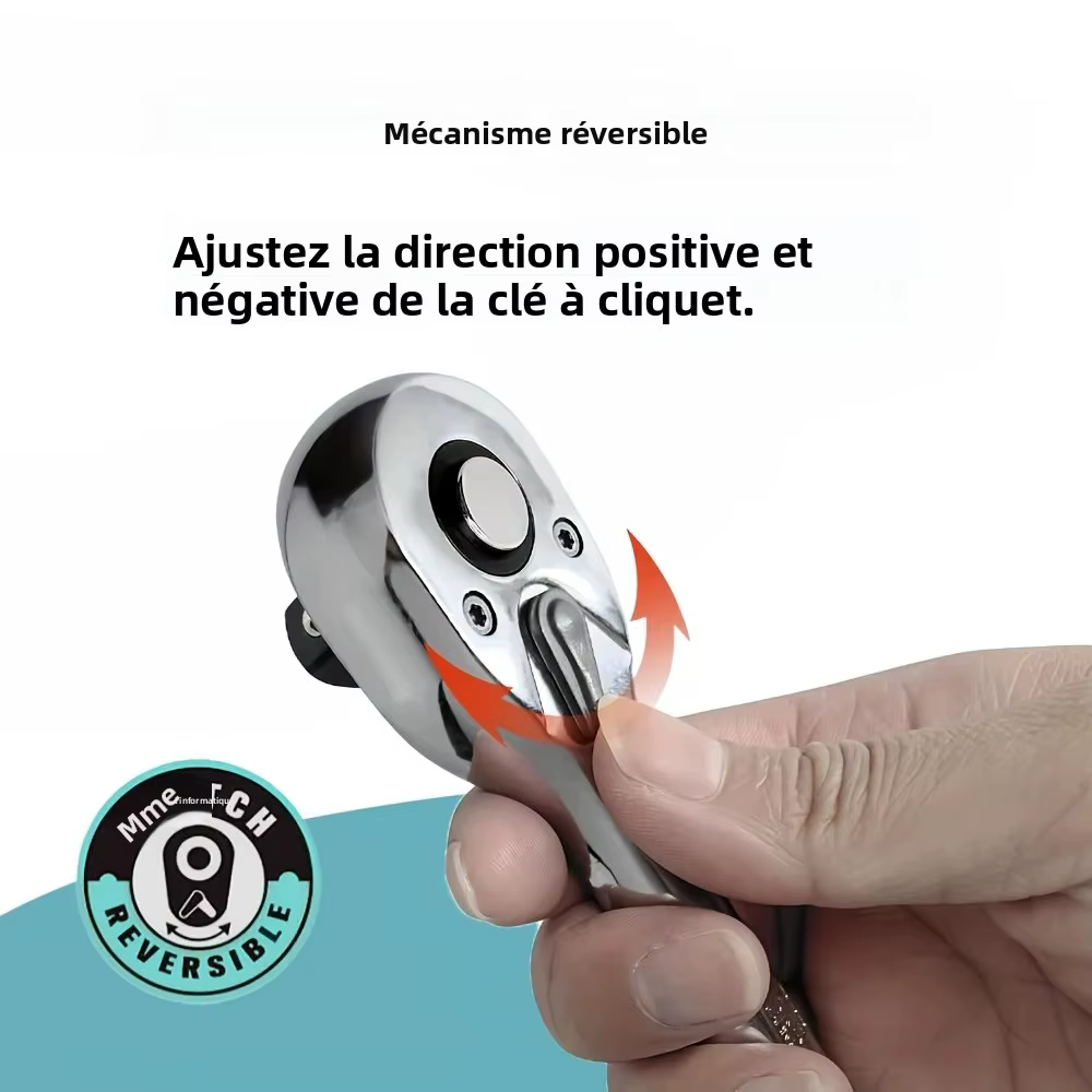 Jeu de cliquets standard 3 pièces
