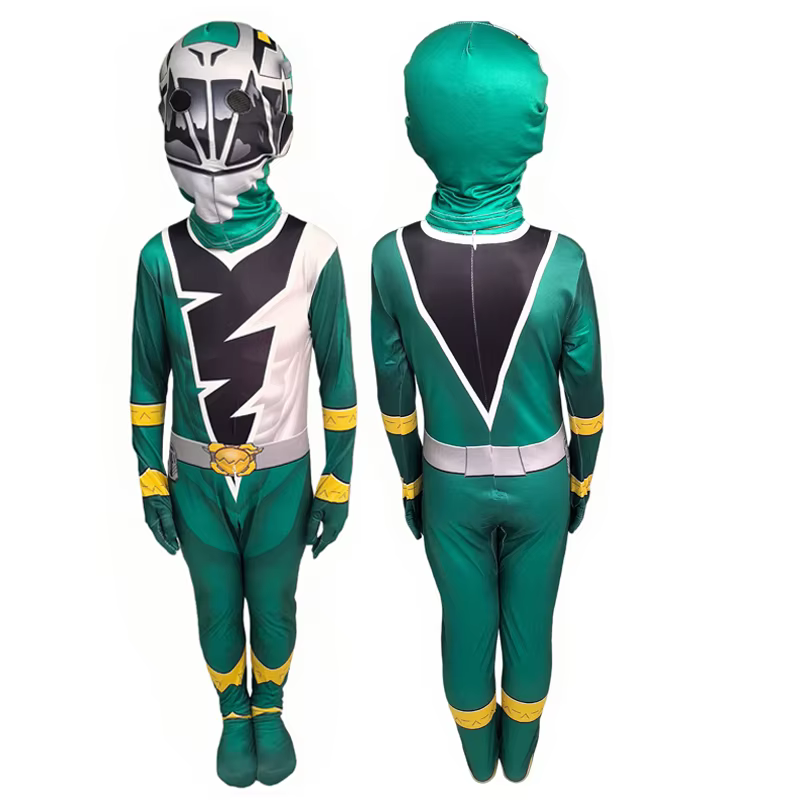 Anime fantaisie Ranger Kishiryu Sentai Ryusoulger Cosplay Costume combinaison Halloween fête