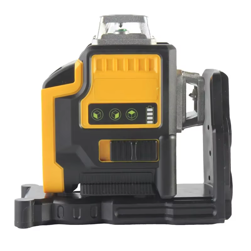 Pour DeWALT 20V 18V batterie niveau Laser 12 lignes 3D faisceaux verts horizontaux et verticaux compteur