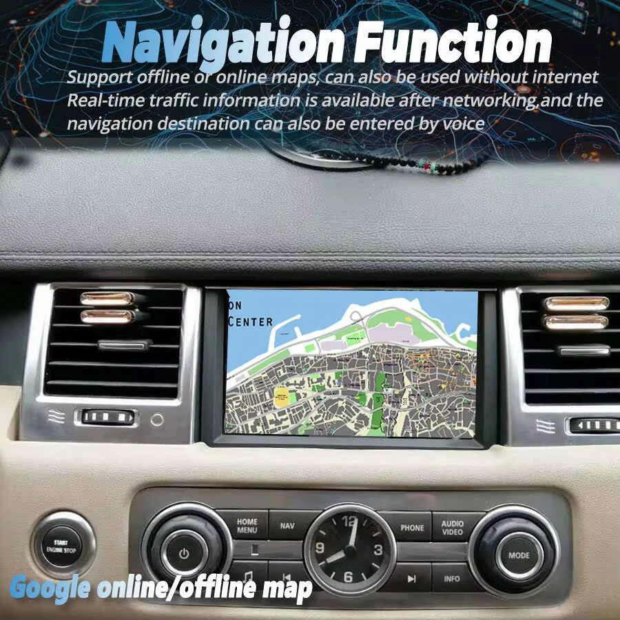 Android 15 pour Land Rover Range