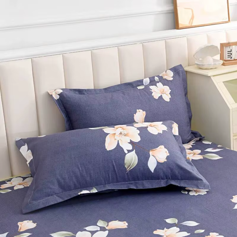 Taie d'oreiller de literie avec motif de fleurs personnalisable, chambre adulte, décoration de la maison, housse de coussin de taille personnalisée, 70x70cm, 51x66cm, 1 pièce
