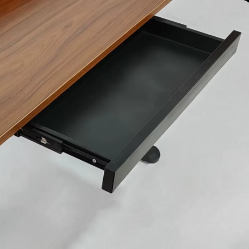 ‌ Tiroir sous bureau 48 cm en ABS, organisateur multifonctionnel, plateau de rangement coulissant pour table d'ordinateur, silencieux pour la maison