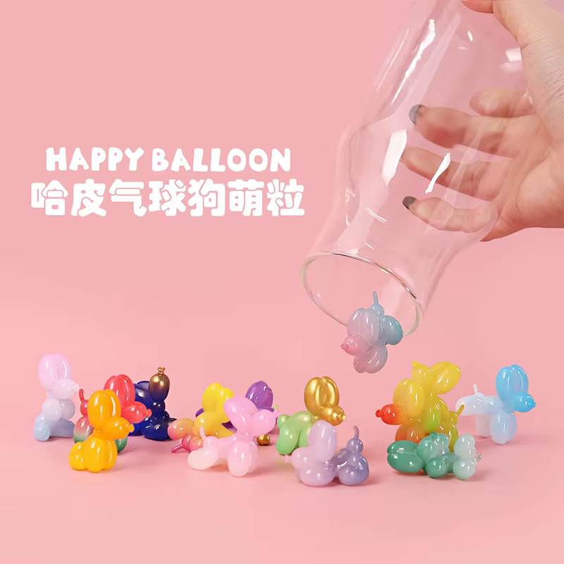 Série Happy Balloon Dog Mini Blind Box