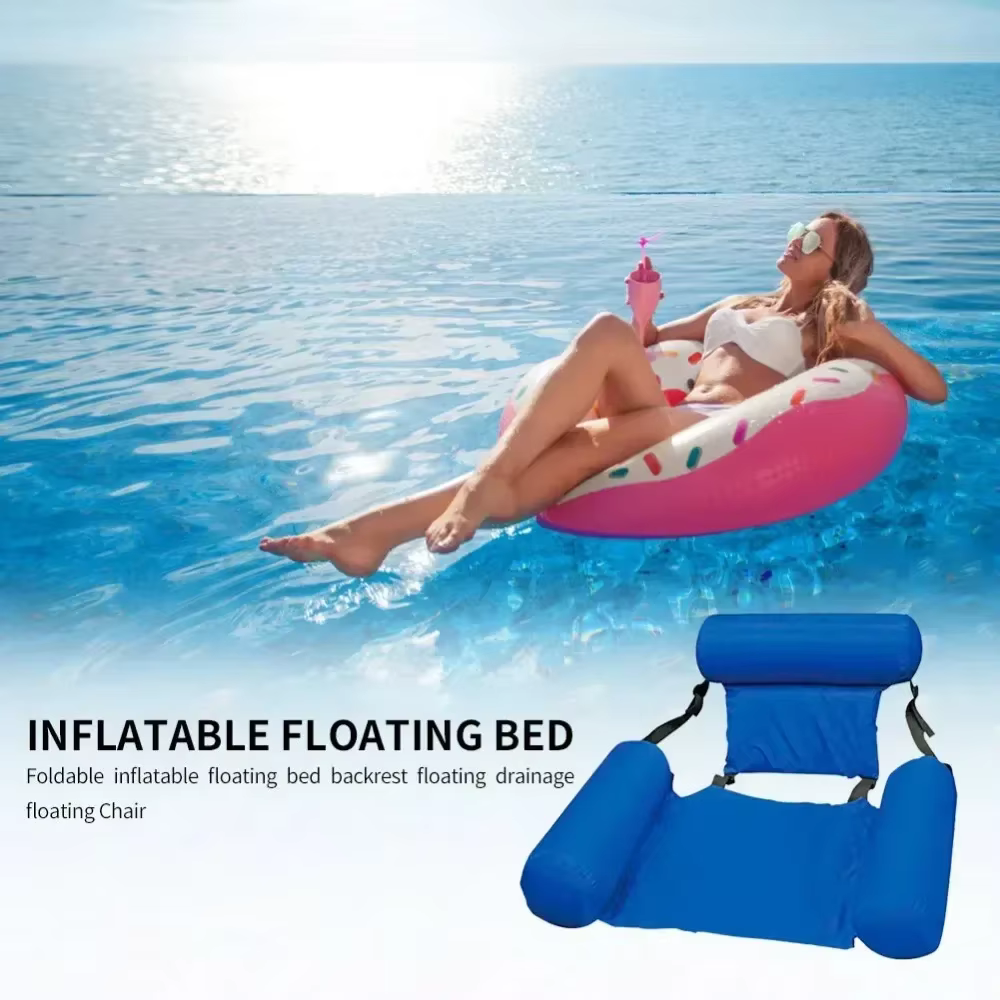 Hamac d'eau flottant pliable