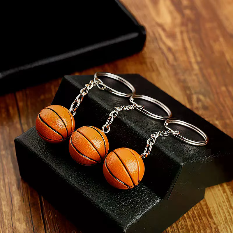 Porte-clés de football de basket-ball