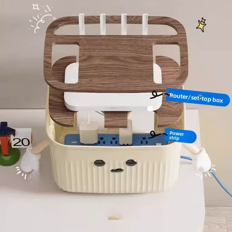 Boîte de rangement de routeur