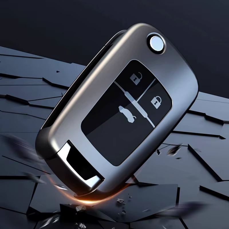 Étui pour clé de voiture Chevrolet Cruze Trax Lova Malibu Buick Opel Astra Corsa ADAM S Antara Meriva Zafira Insignia