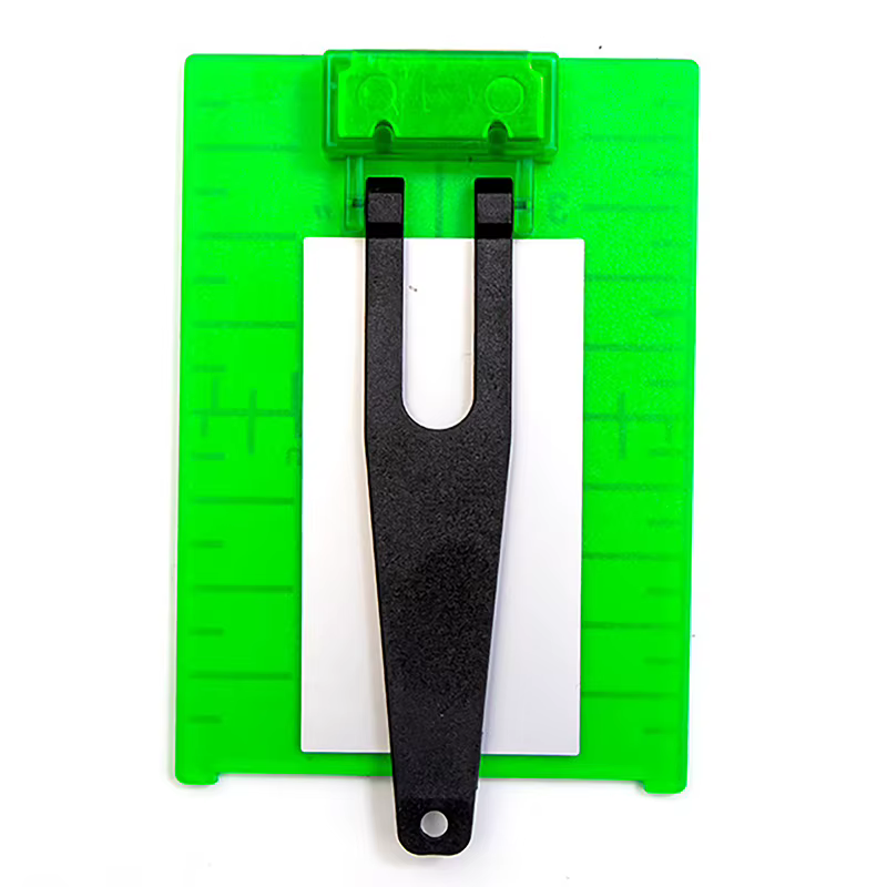 Plaque de carte cible Laser en plastique pour niveau