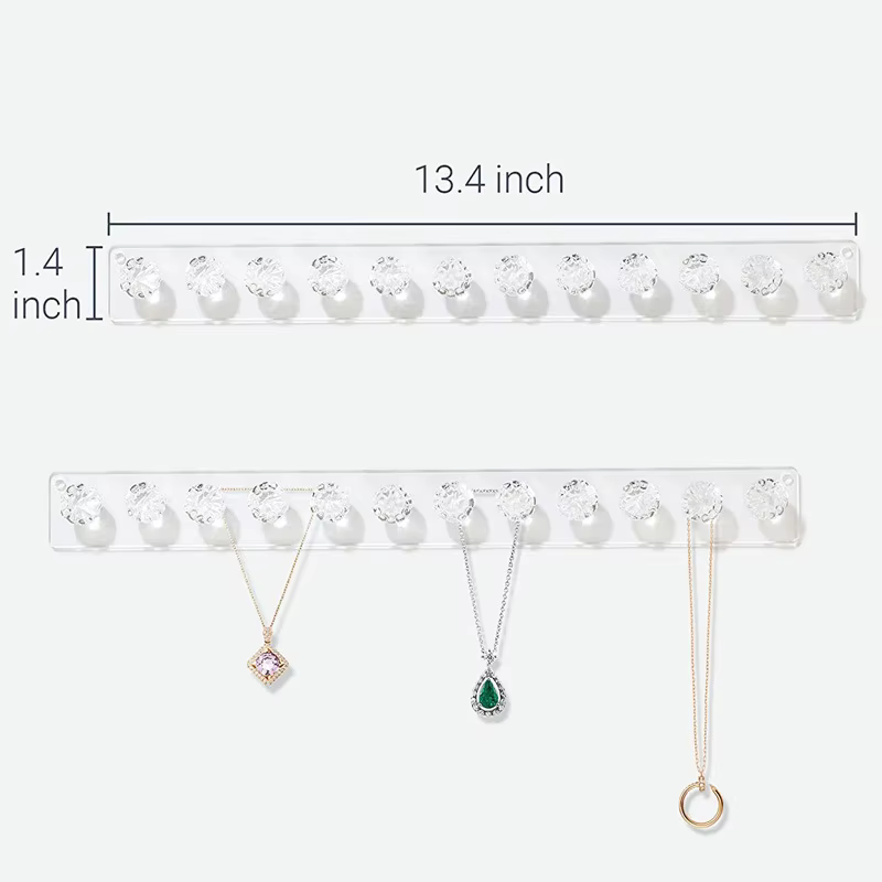 Équivew-Porte-collier en acrylique pour la présidence