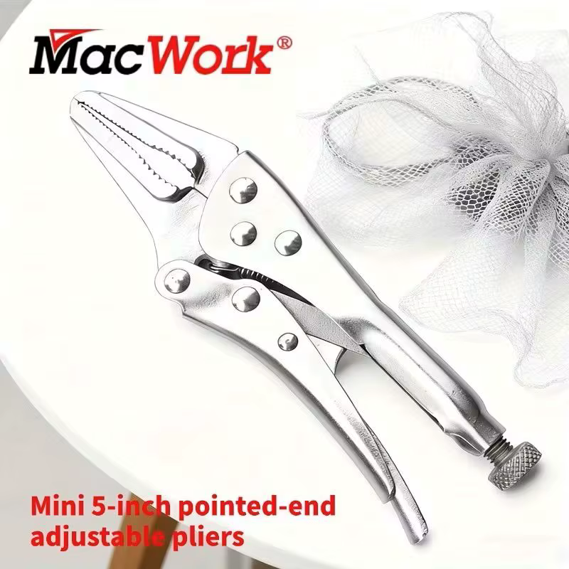 Mini pince à nez pointu robuste de 5 pouces
