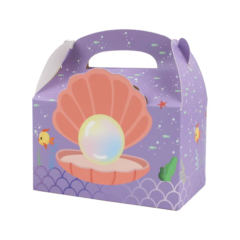 Boîte à Bonbons Portable en Forme de Sirène Sous la Mer