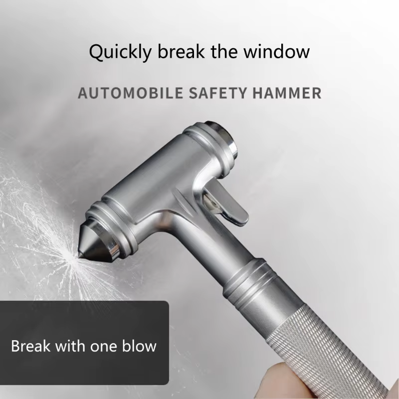Outils Bade-wurtemberg d'urgence pour voiture, Marteau d'auto-assistance, enquêter d'urgence, Fenêtre cassée, Verre frappé, Artefact de sécurité