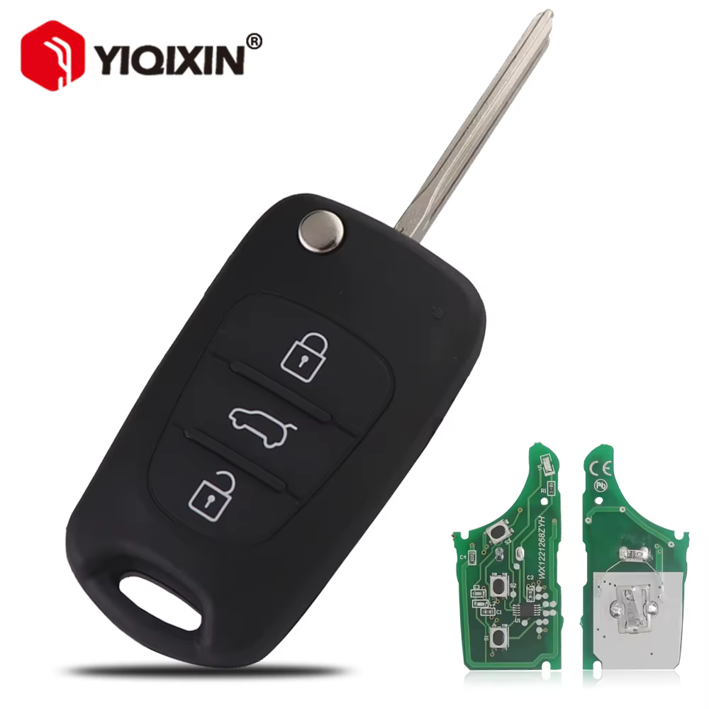 Clé de voiture à distance pliante, pour Hyundai I20 I30 IX35 I35 Elantra Tucson Solaris Accent Picanto NF pour Kia Picanto Sportage Rio3 K5 K2