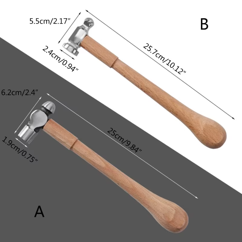 Ball Peen Hammer avec manche en bois