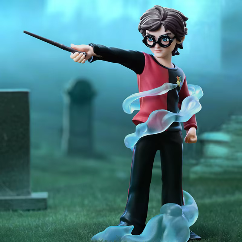 POPMART HARRY POTTER et la GOBLET OF FIRE série boîte aveugle devinez sac jouets originaux poupée mignon Anime Figure ornements cadeau