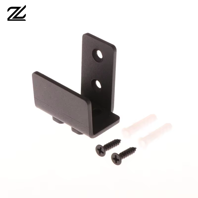 Clips de guidage de sol inférieur pour porte de grange coulissante