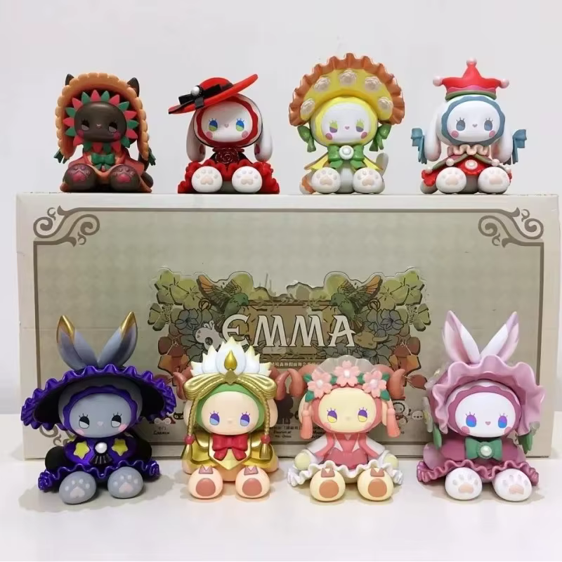 EMMA – série de mascarade de forêt secrète, boîte aveugle, sac Surprise Emma mignon, décor de bureau, ornement, figurine d'action, jouets cadeaux mystère BoGK