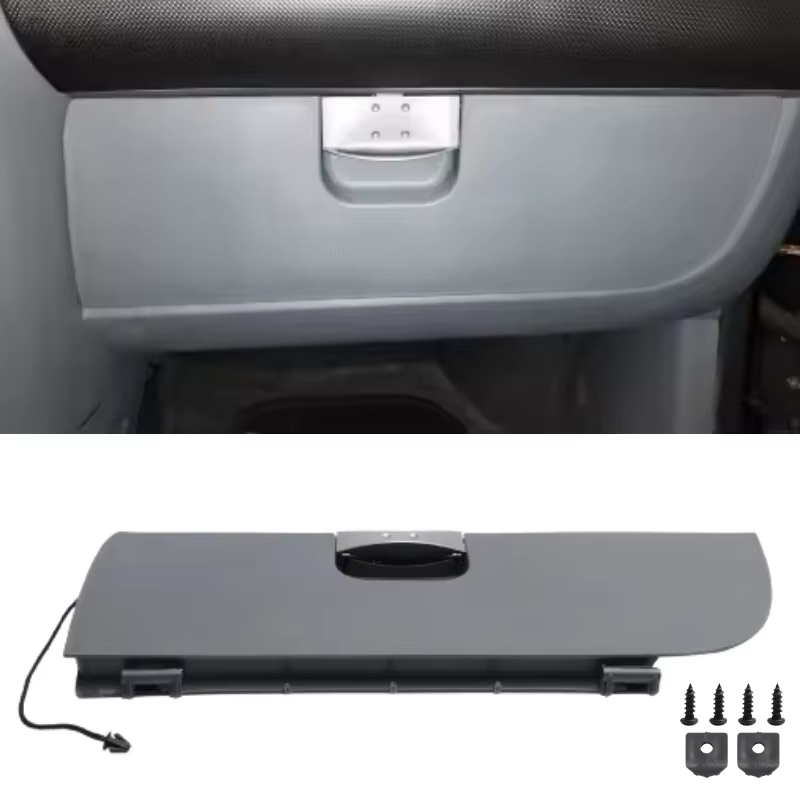 Couvercle de boîte à gants de voiture gris noir