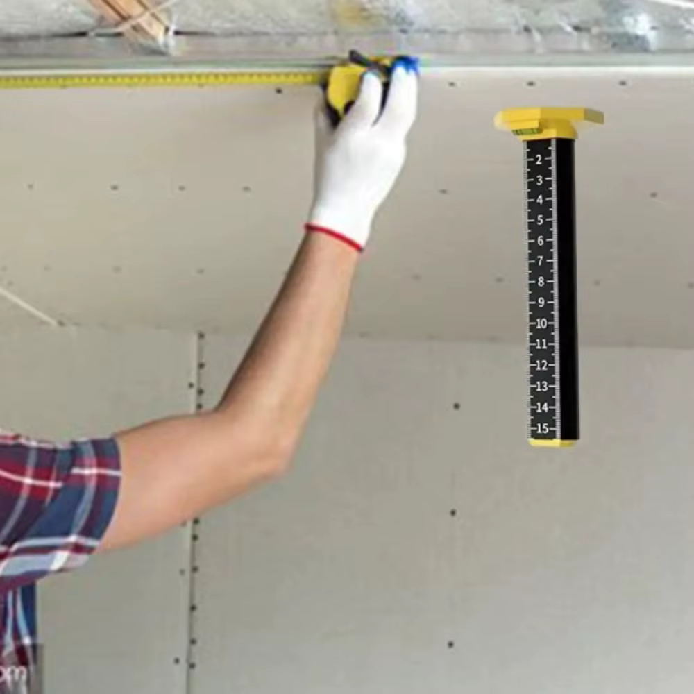 Règle de nivellement de plafond en acier léger