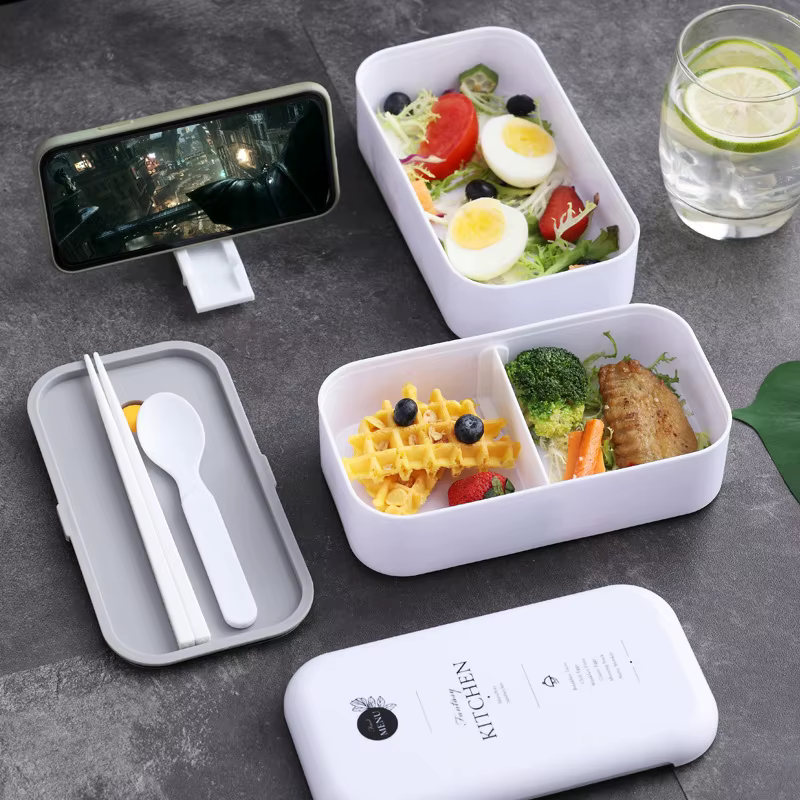 Boîte à déjeuner récipient alimentaire écologique bento