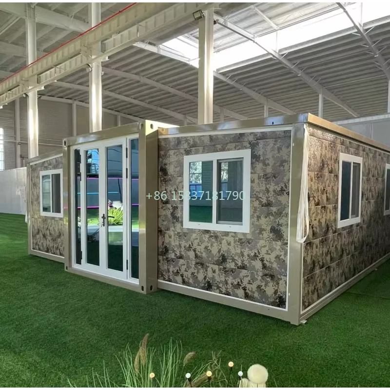 YG Wholesale Container House Wood Folding House Grand Container House Detachable Export Custom Design Modern Folding Home
