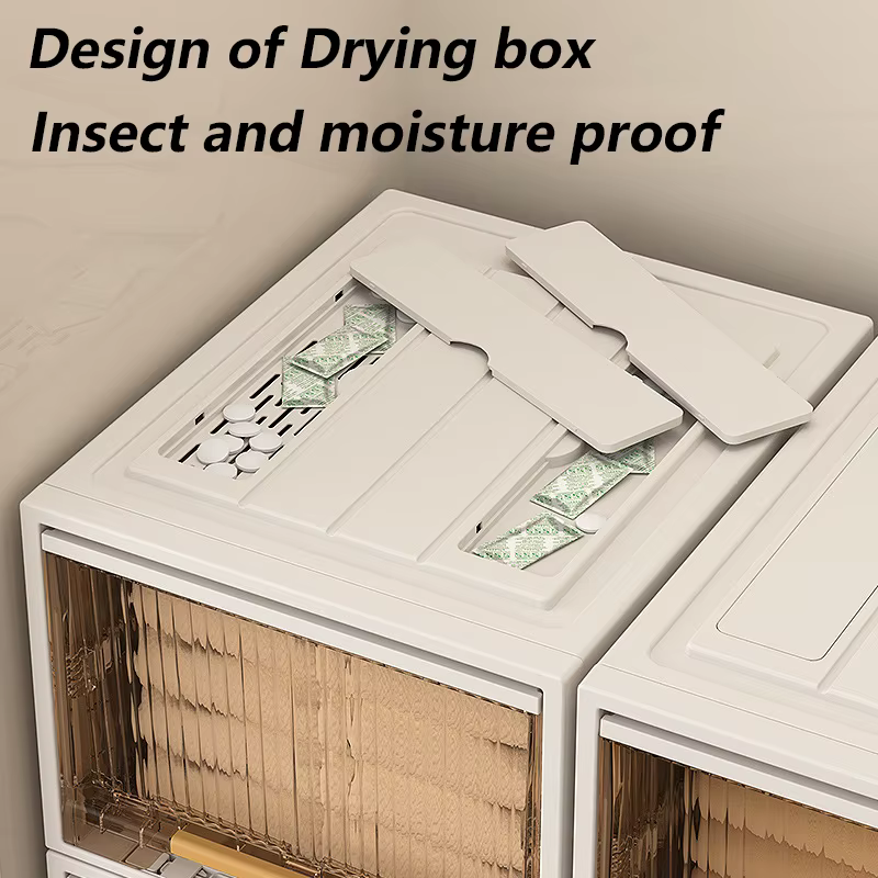 Boîte de rangement en plastique