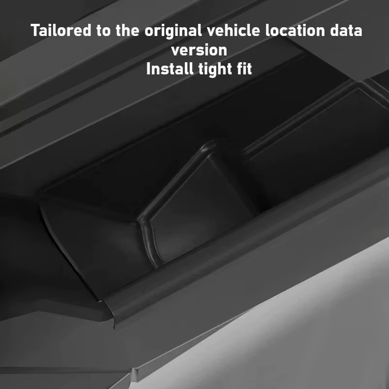 Boîte de rangement latérale pour porte avant Tesla Cybertruck 2026, organiseur de rangement TPE, plateau pour accoudoir de porte, porte-parapluie, boîte à déchets, accessoires de voiture