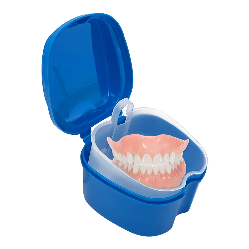 Boîte de bain pour prothèses dentaires