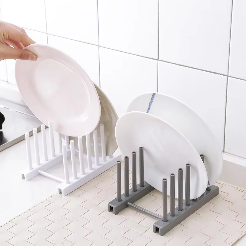 Étagère de rangement de cuisine, support pour couvercles de casseroles, étagère créative en acier inoxydable pour bols et assiettes, accessoires de cuisine