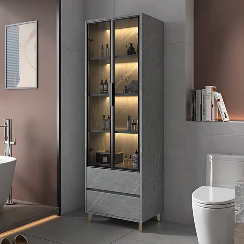 Armoire latérale de salle de bain