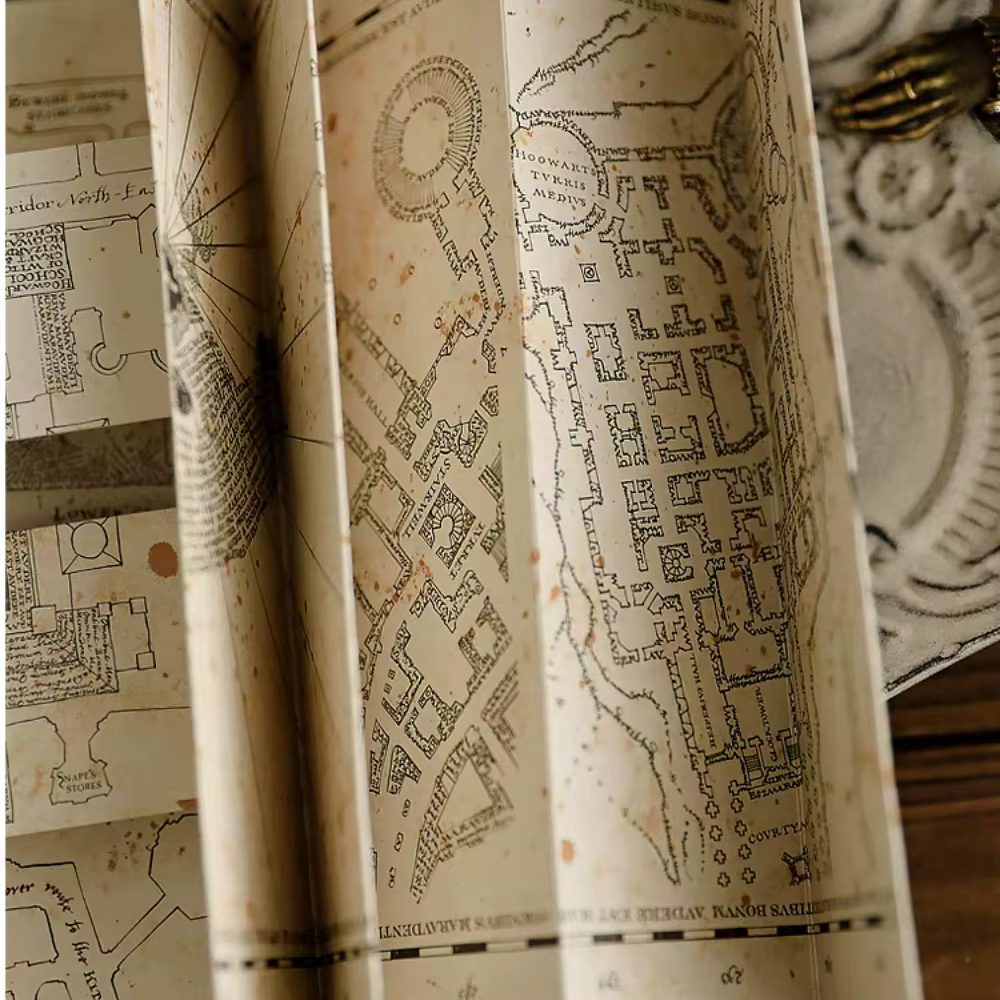 Carte du Trésor authentique de Harry Potter