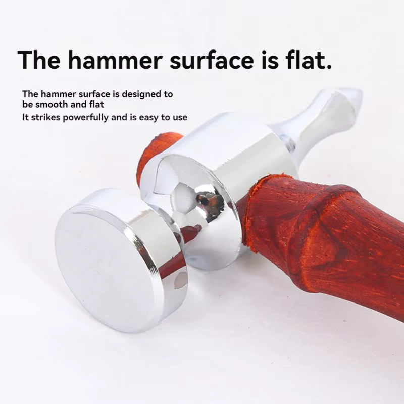 Marteau de sécurité BSEVB avec manche en bois et cône en acier inoxydable - Conception