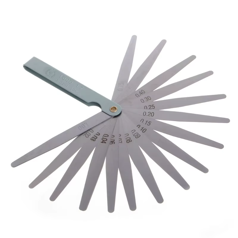 Jauge d'épaisseur à 17 lames 0.02-1.00mm