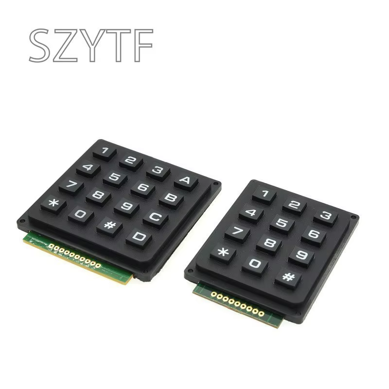 Matrix Array Clavier Tech pour Ardu37, Commutateur, 4x4, 4x3, 12, 16, prédire