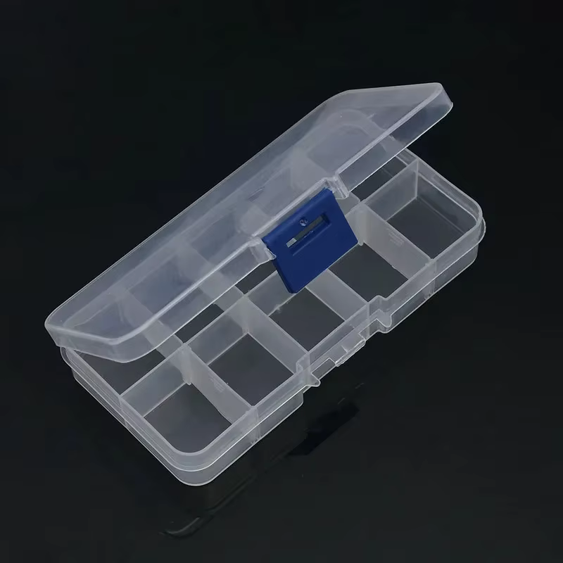 Boîte de rangement en plastique à 6 à 32 compartiments pour perles